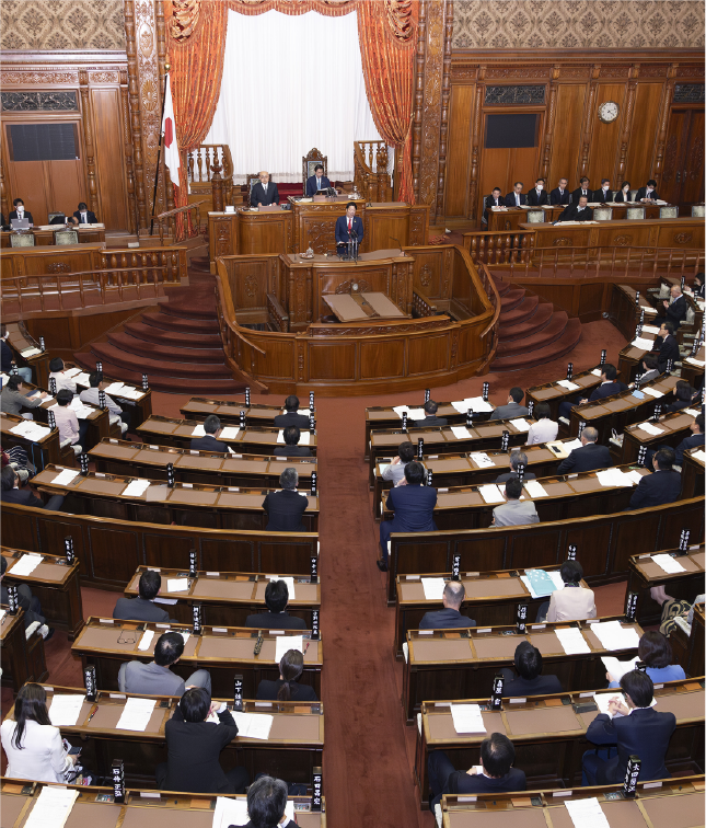 国会での様子